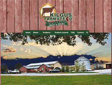 Tablet Screenshot of kilgusfarmstead.com